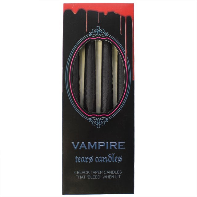 Vampire Tears Red Drip Candles Pack of 4