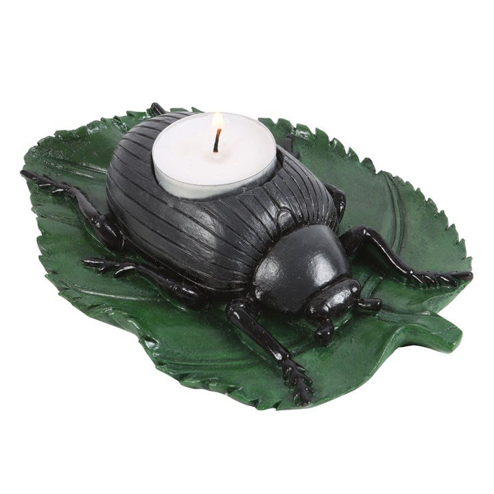 Resin Beetle Tealight Holder