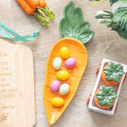 Carrot Ceramic Serving / Trinket Dish