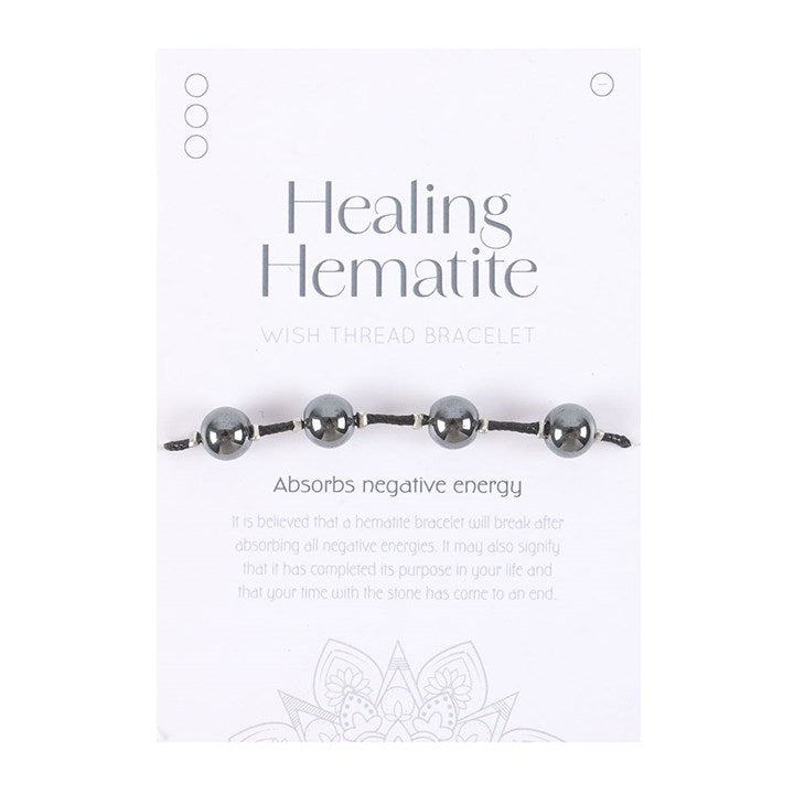 Hematite Gemstone Healing Bracelet