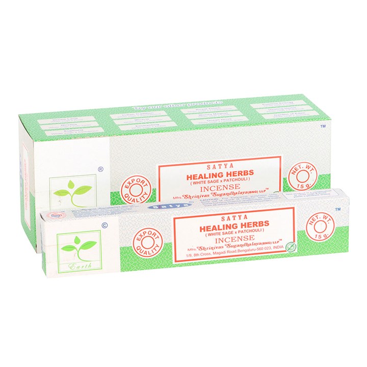 Satya Healing Herbs Fragrance Incense Sticks