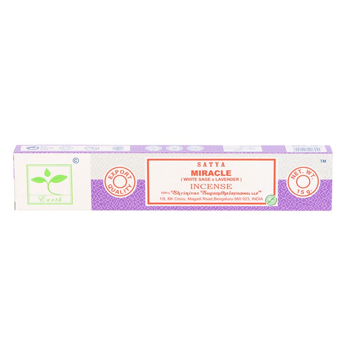 Satya Miracle Fragrance Incense Sticks