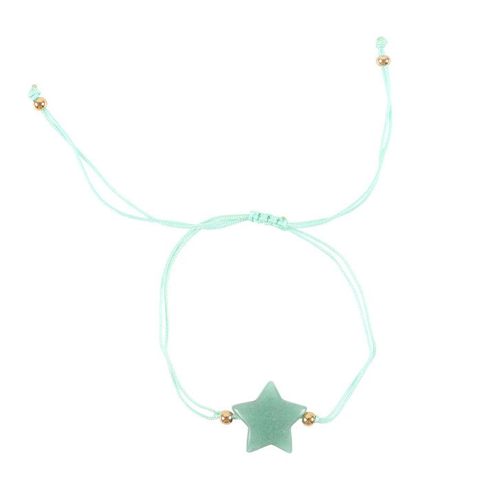 Green Aventurine Star Crystal Bracelet