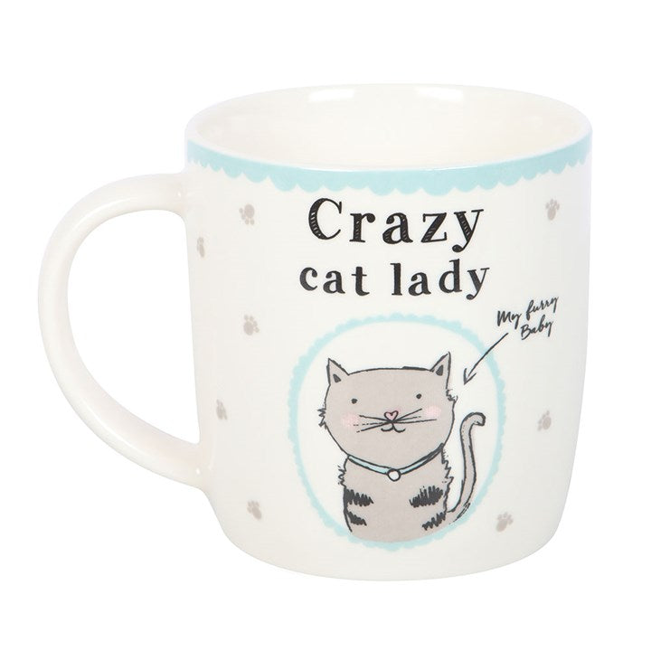 Crazy Cat Lady Ceramic Mug in Gift Box
