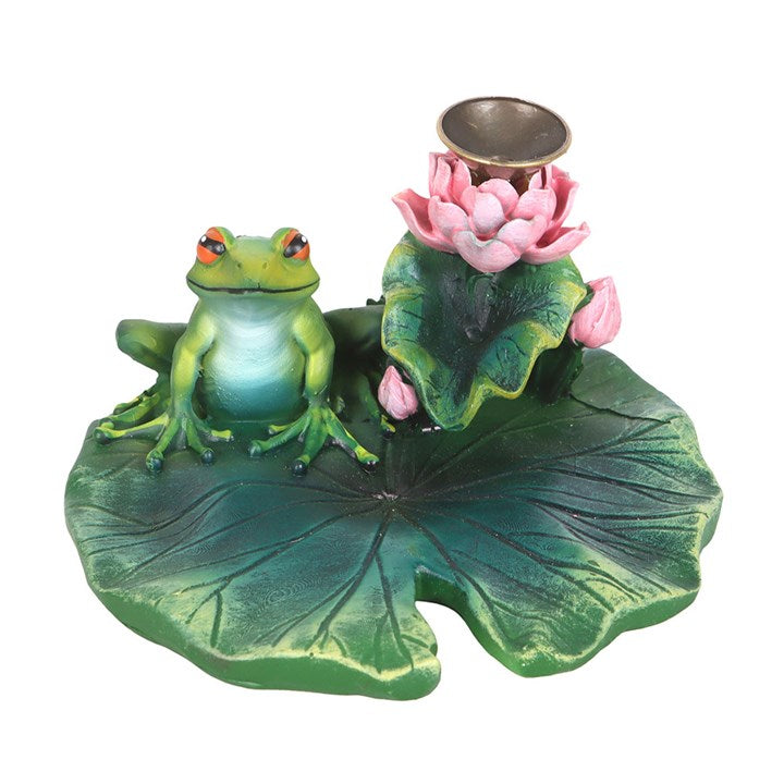 Lily Pad Waterfall Backflow Incense Burner