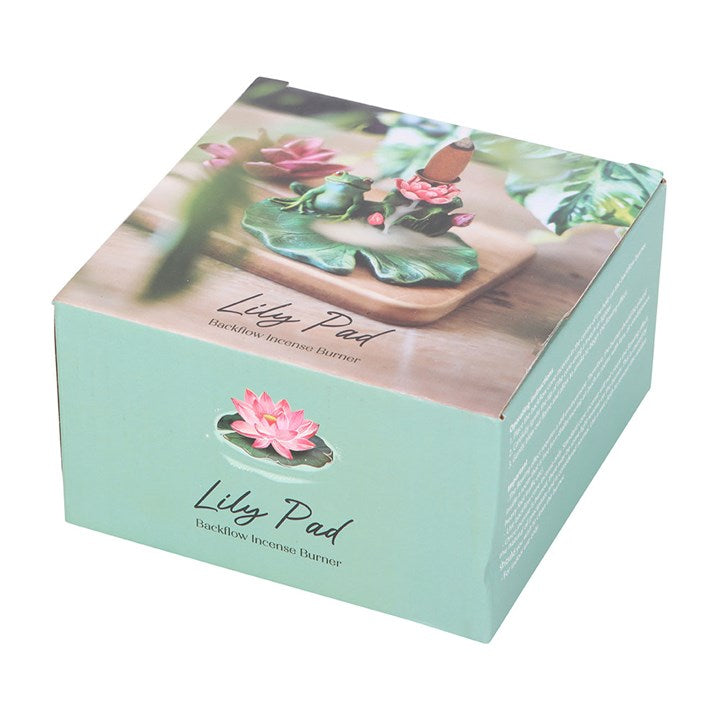 Lily Pad Waterfall Backflow Incense Burner