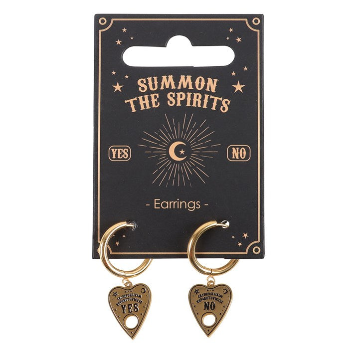 Ouija Planchette Drop Earrings