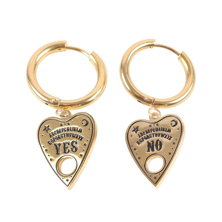 Ouija Planchette Drop Earrings