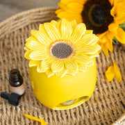 Sunflower Ceramic Wax Melt And Oil Burner
