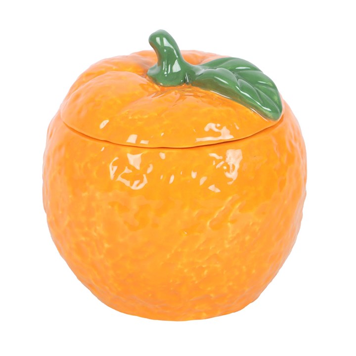 Orange Fruit Shaped Scented Candle