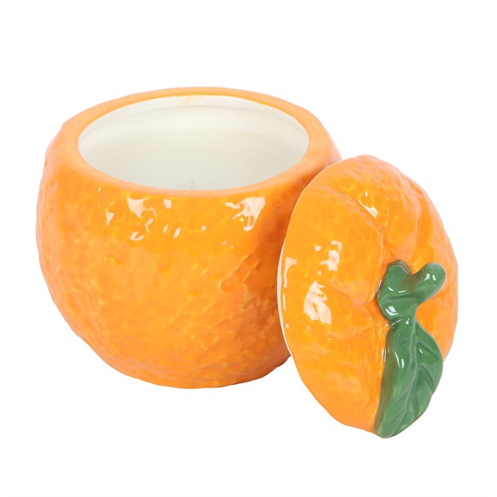 Orange Fruit Shaped Scented Candle