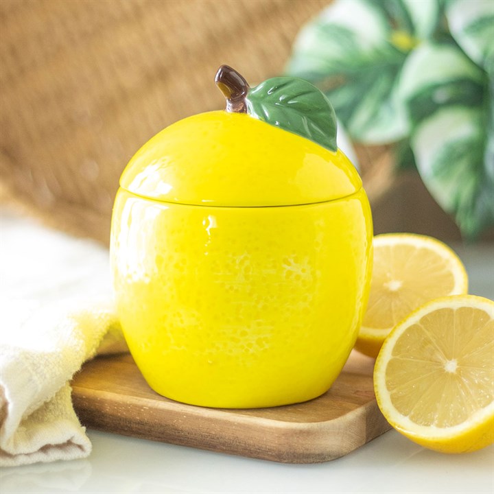 Lemon Fruit Shaped Scented Candle