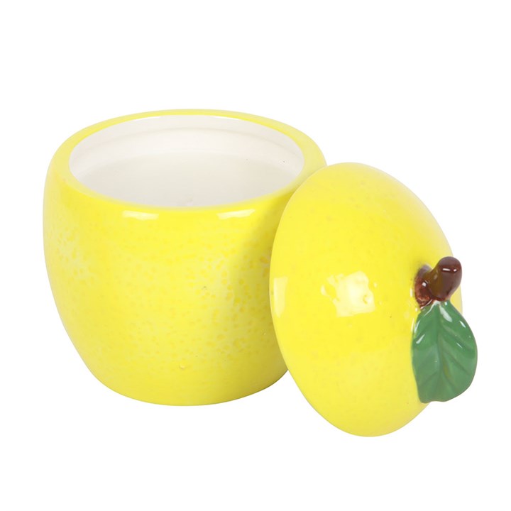 Lemon Fruit Shaped Scented Candle