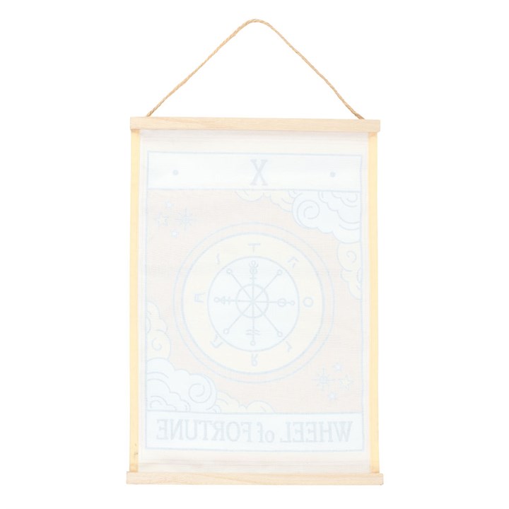 Wheel of Fortune Tarot Card Wall Hanging