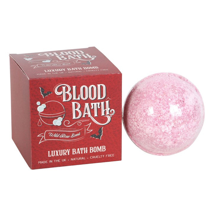 Blood Bath Wild Rose Scented Bath Bomb