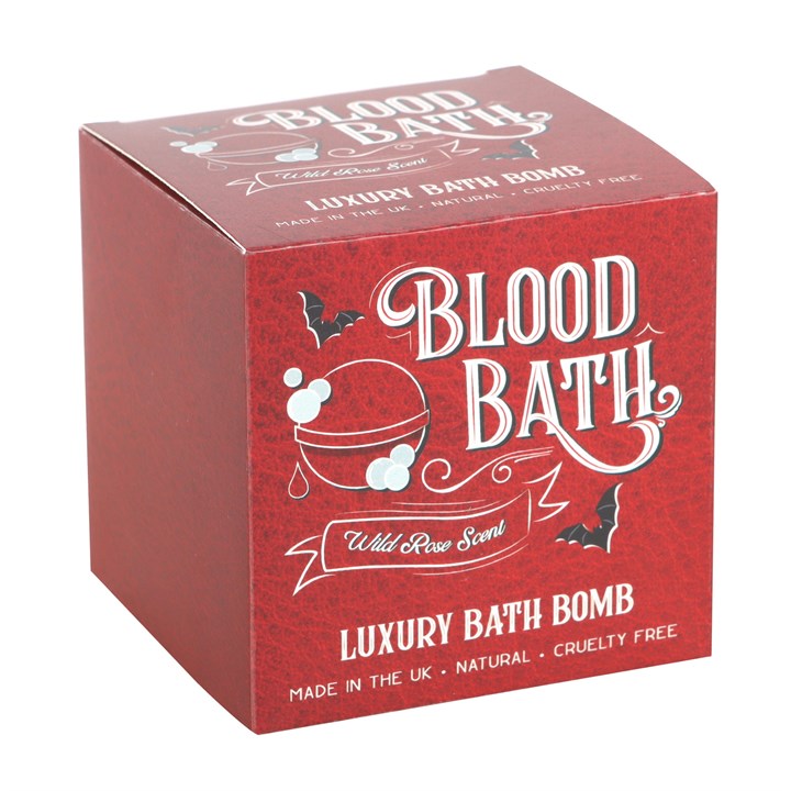 Blood Bath Wild Rose Scented Bath Bomb